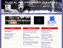 Tablet Screenshot of euskalak.com